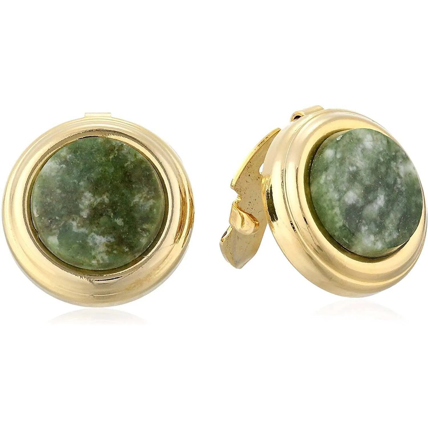 1928 Jewelry CUFF IT!¨ Cufflinks Semi Precious Button Cover