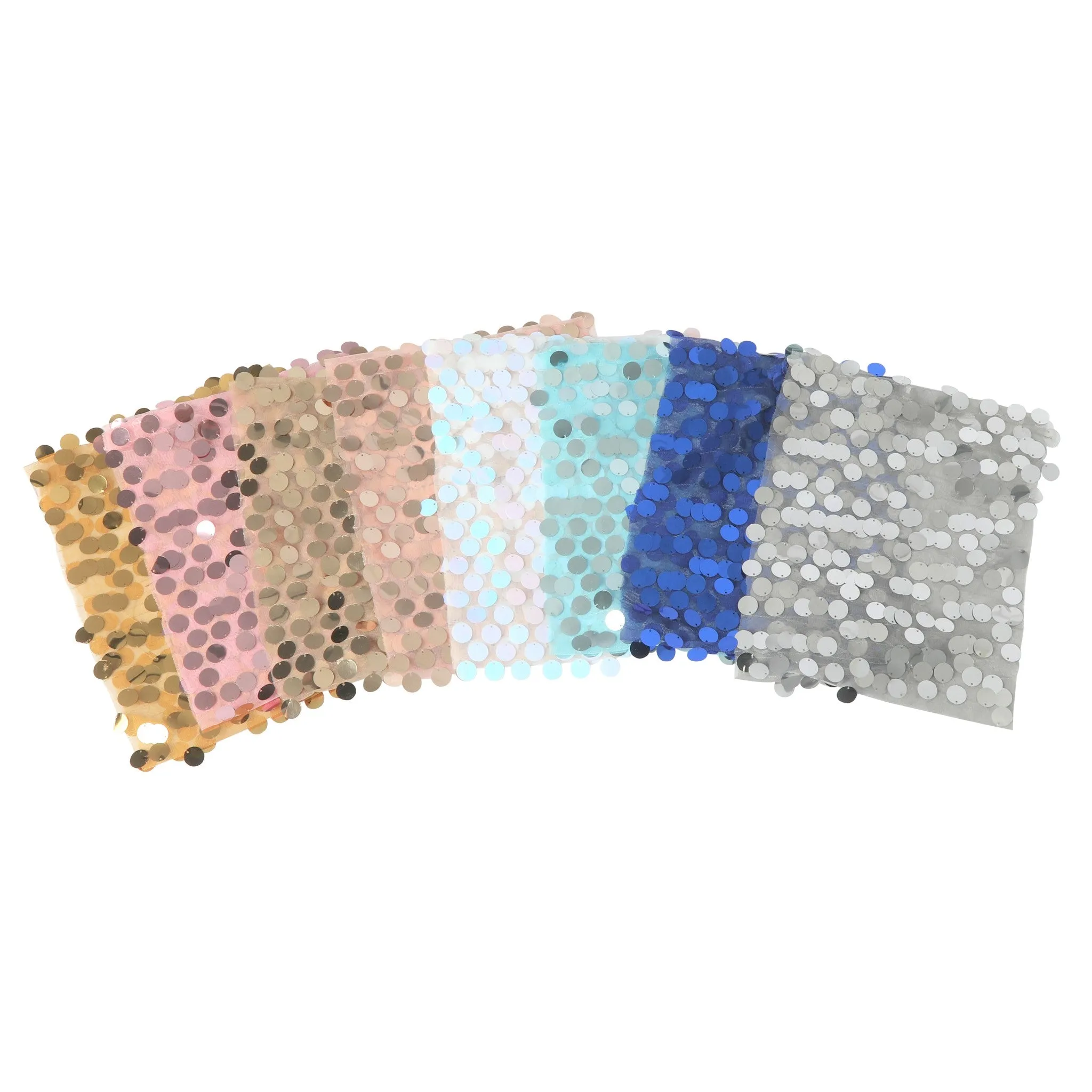 5 pcs/pk Payette Sequin Chair Bands - Royal Blue