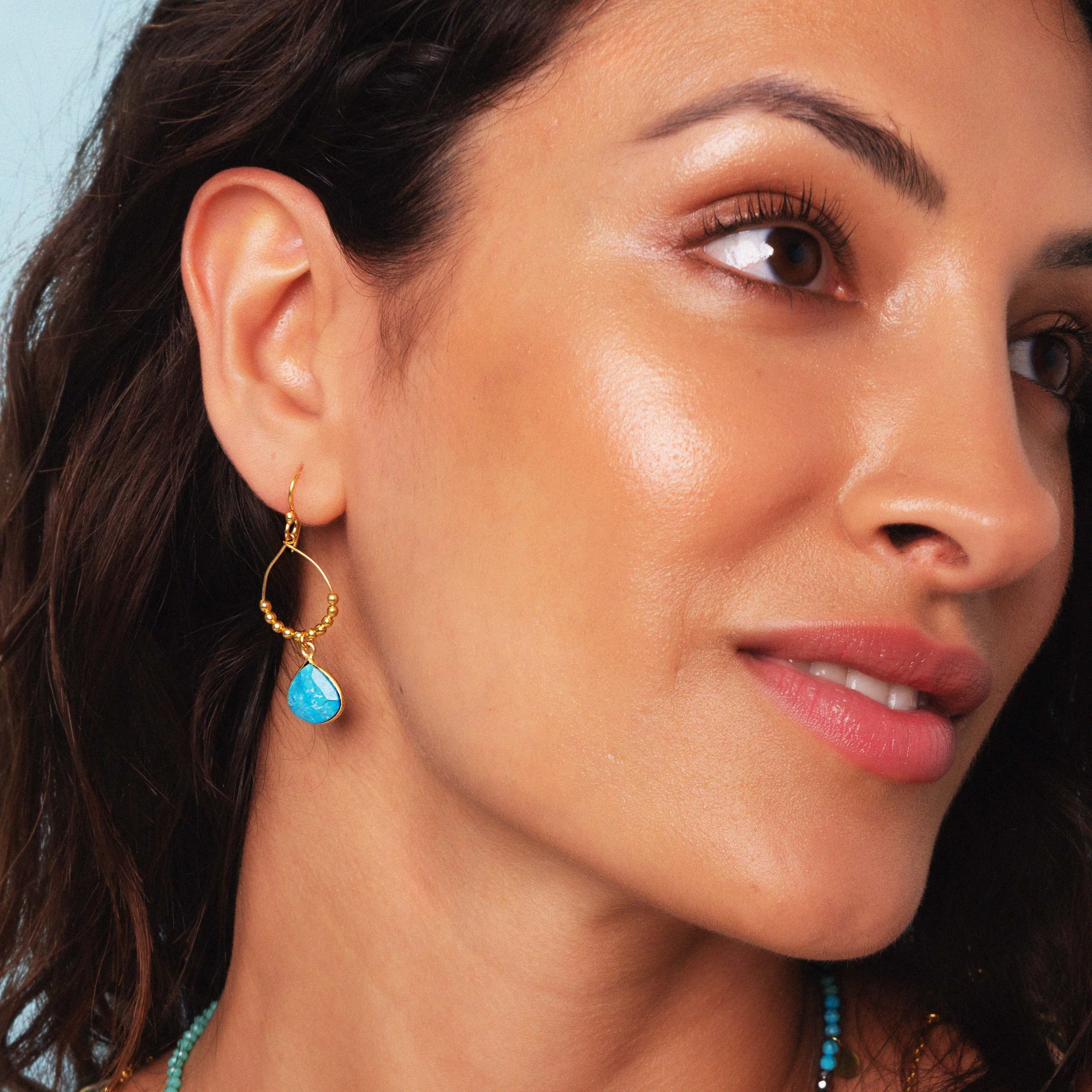 Bay Reef Turquoise Earrings