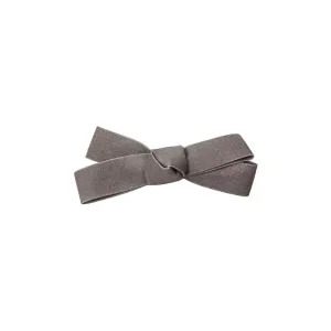 Bow Hair Clip - Fog