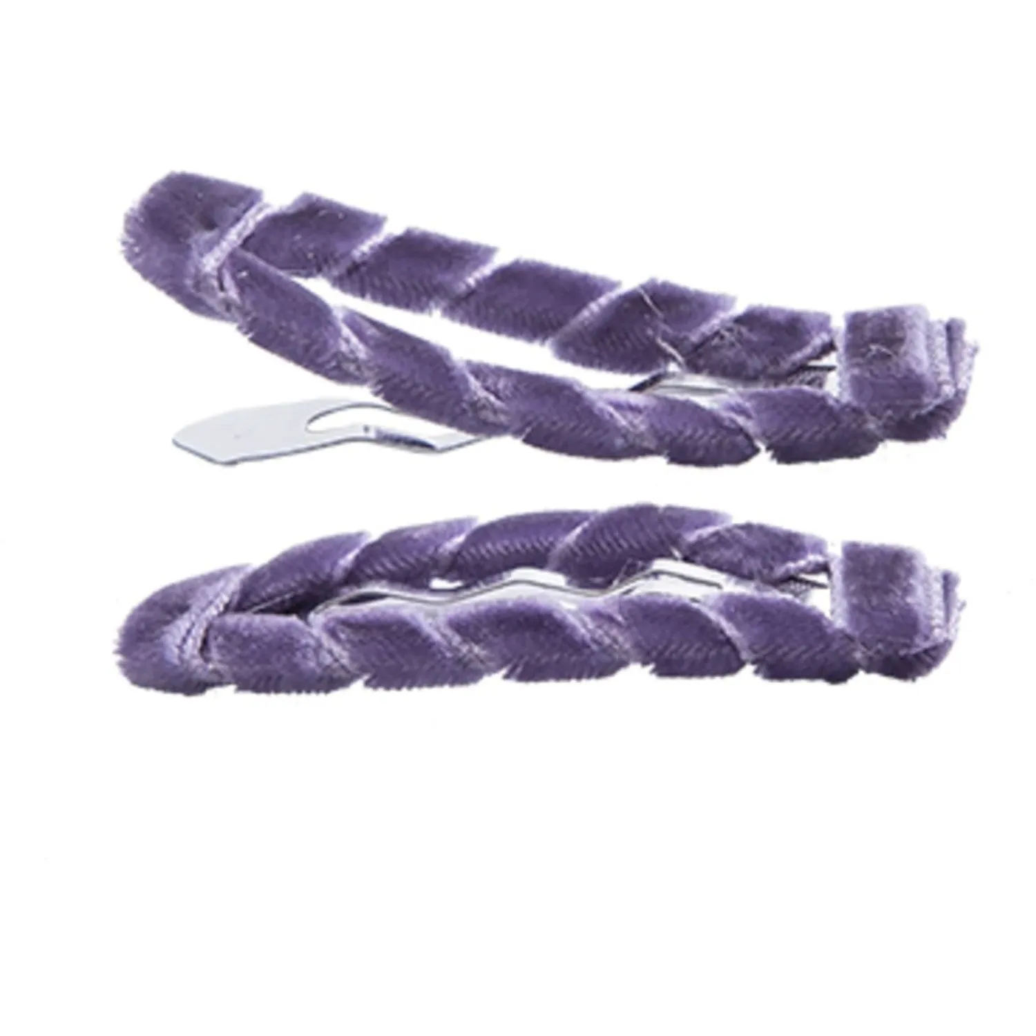 Bow's by Stær Snap Hair Clips - Velvet Amethyst/Purple (2 pack)