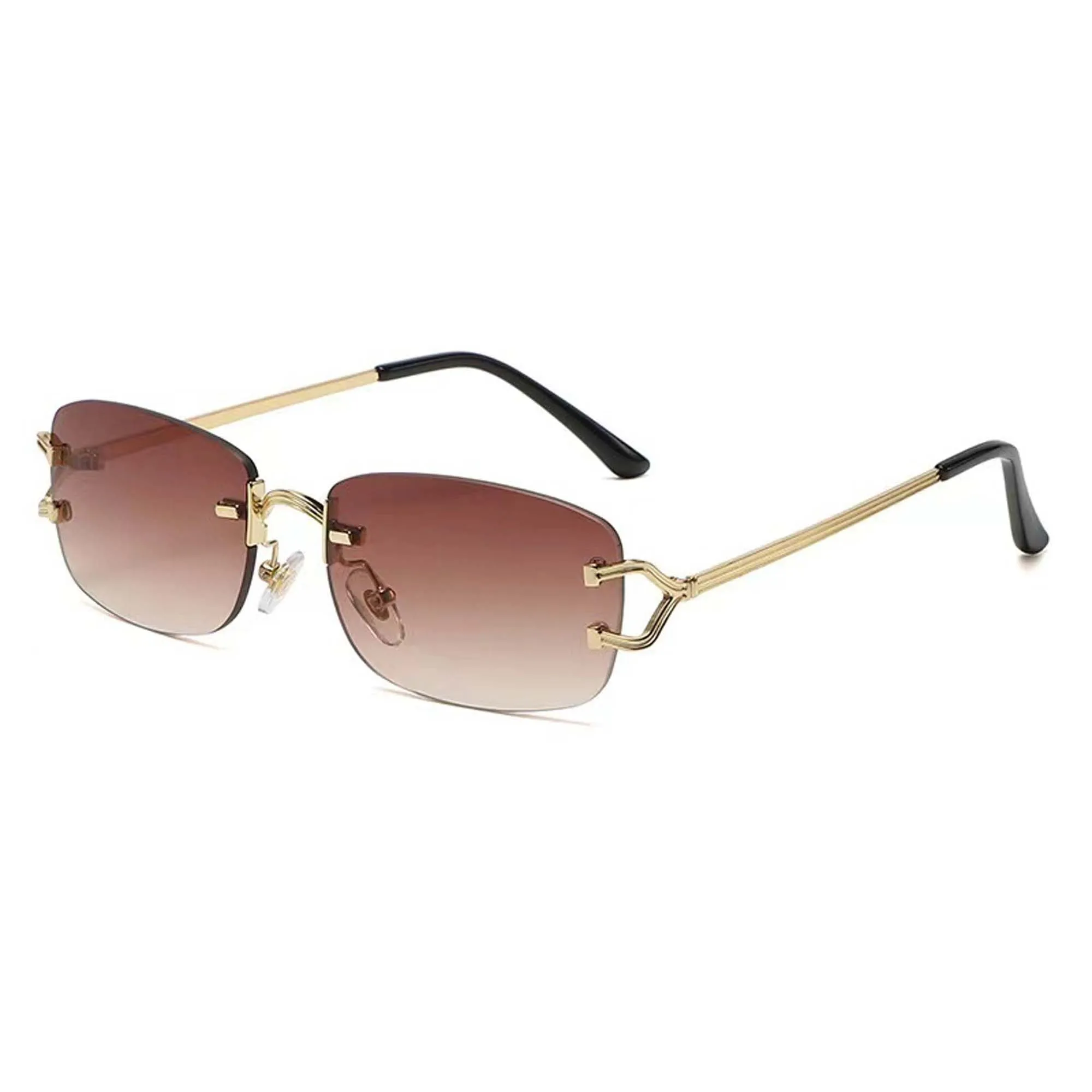 Brown Cowgirl Sunglasses for Adults