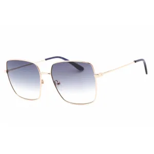 Calvin Klein Women's Sunglasses - Shiny Rose Gold Full Rim Metal Frame | CK20135S 780