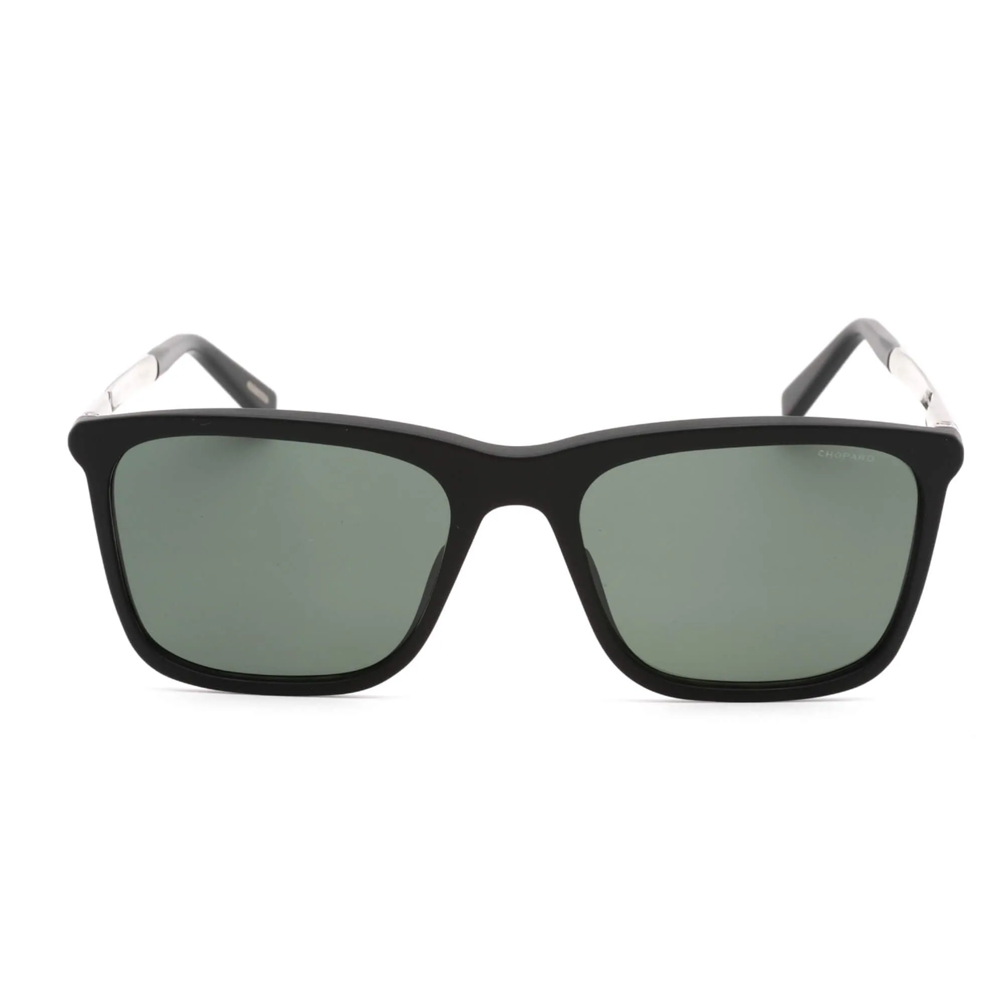 Chopard Men's Sunglasses - Full Rim Black Rectangular Shaped Plastic | SCH280 703P