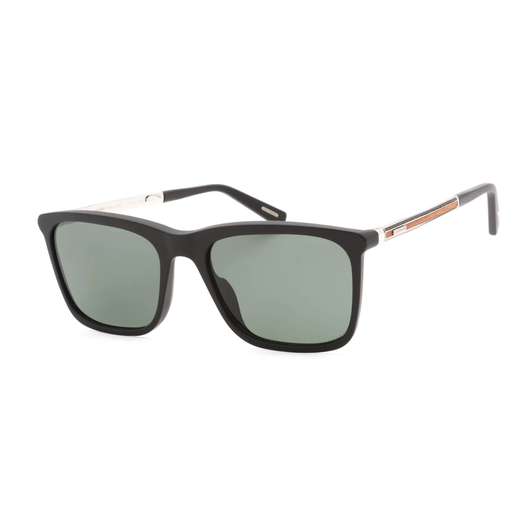 Chopard Men's Sunglasses - Full Rim Black Rectangular Shaped Plastic | SCH280 703P