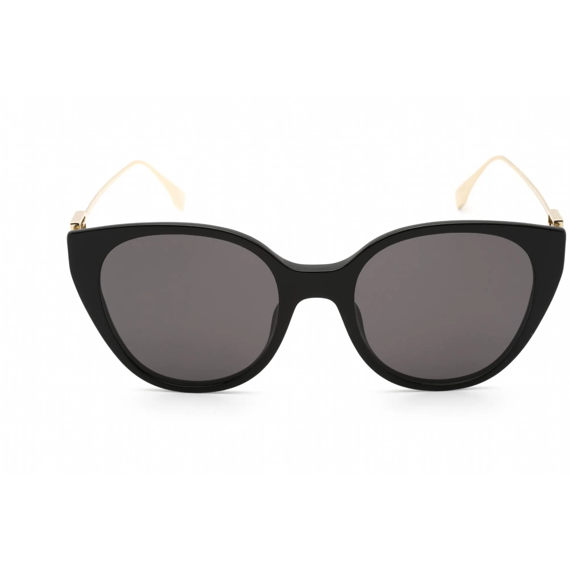 Fendi Women's Sunglasses - Black Plastic Cat Eye Shape Full Rim Frame | FE40047I 01A