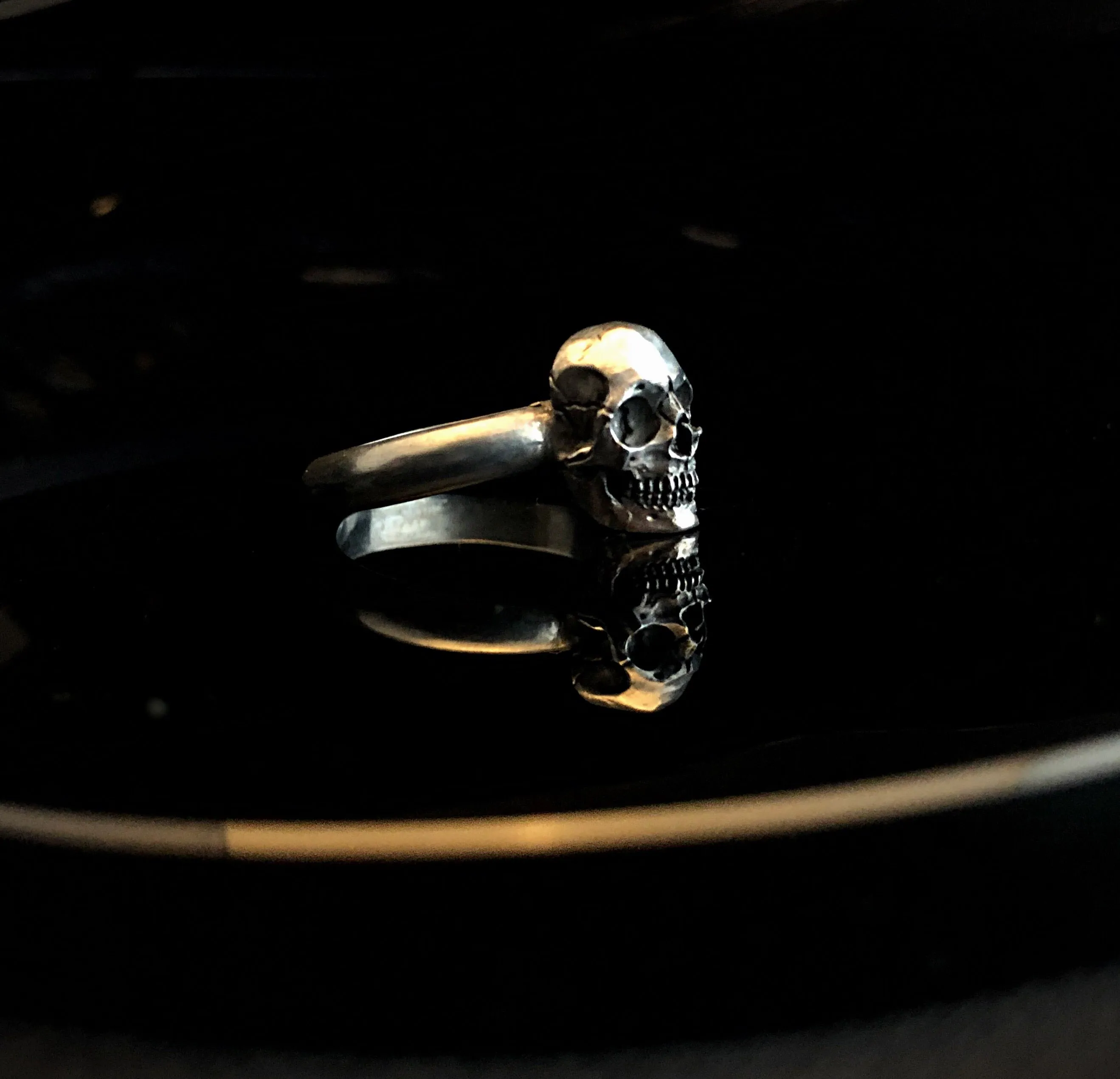 Full Skull Band Ring