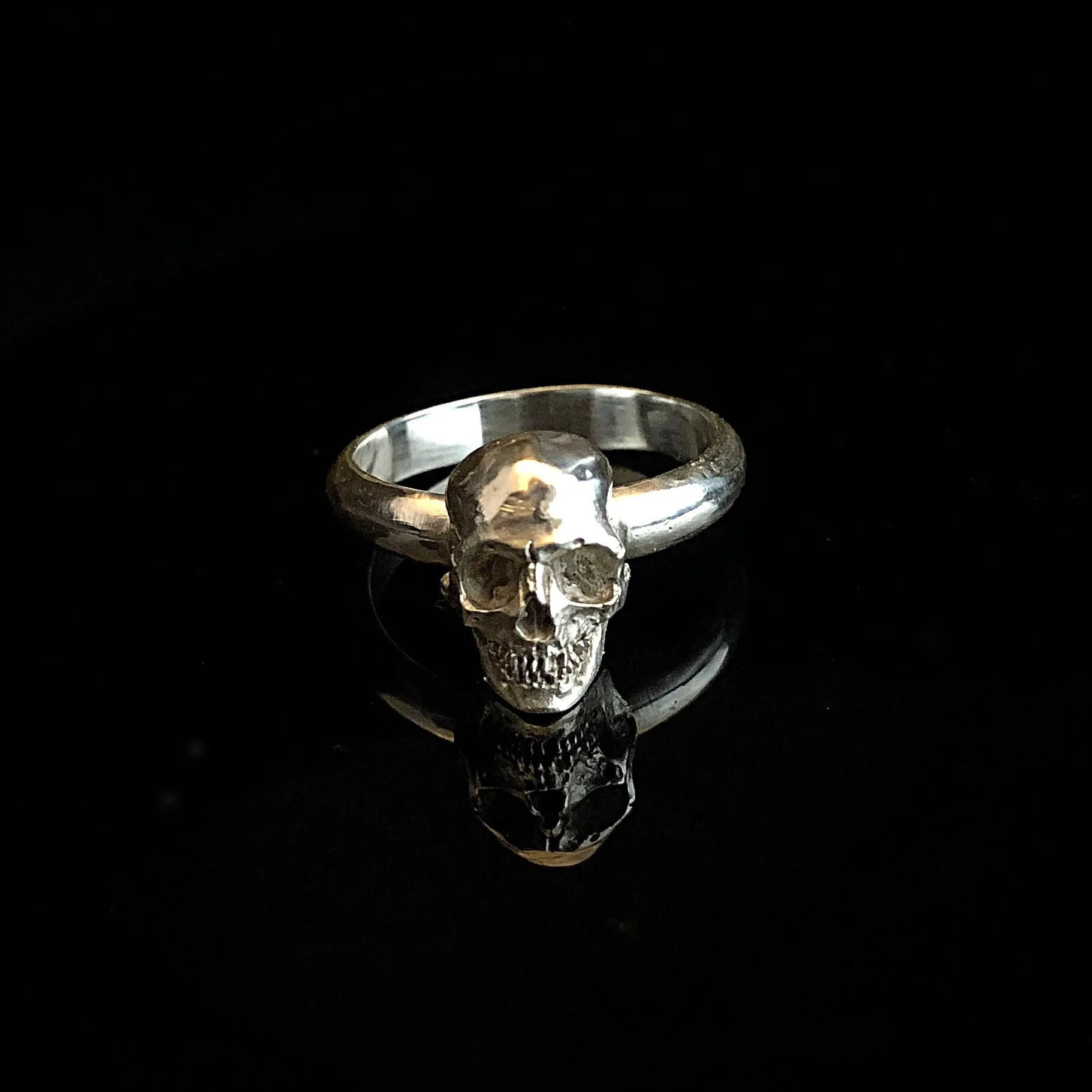 Full Skull Band Ring