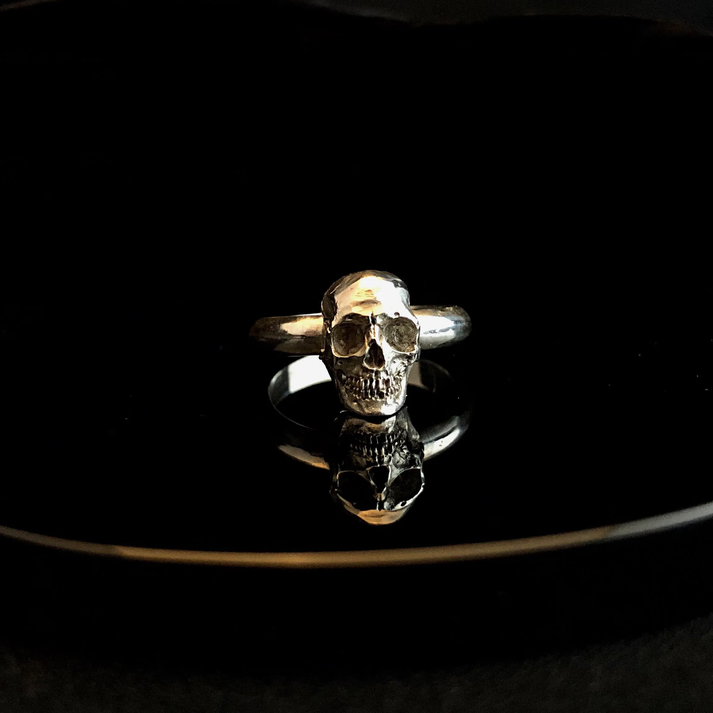 Full Skull Band Ring