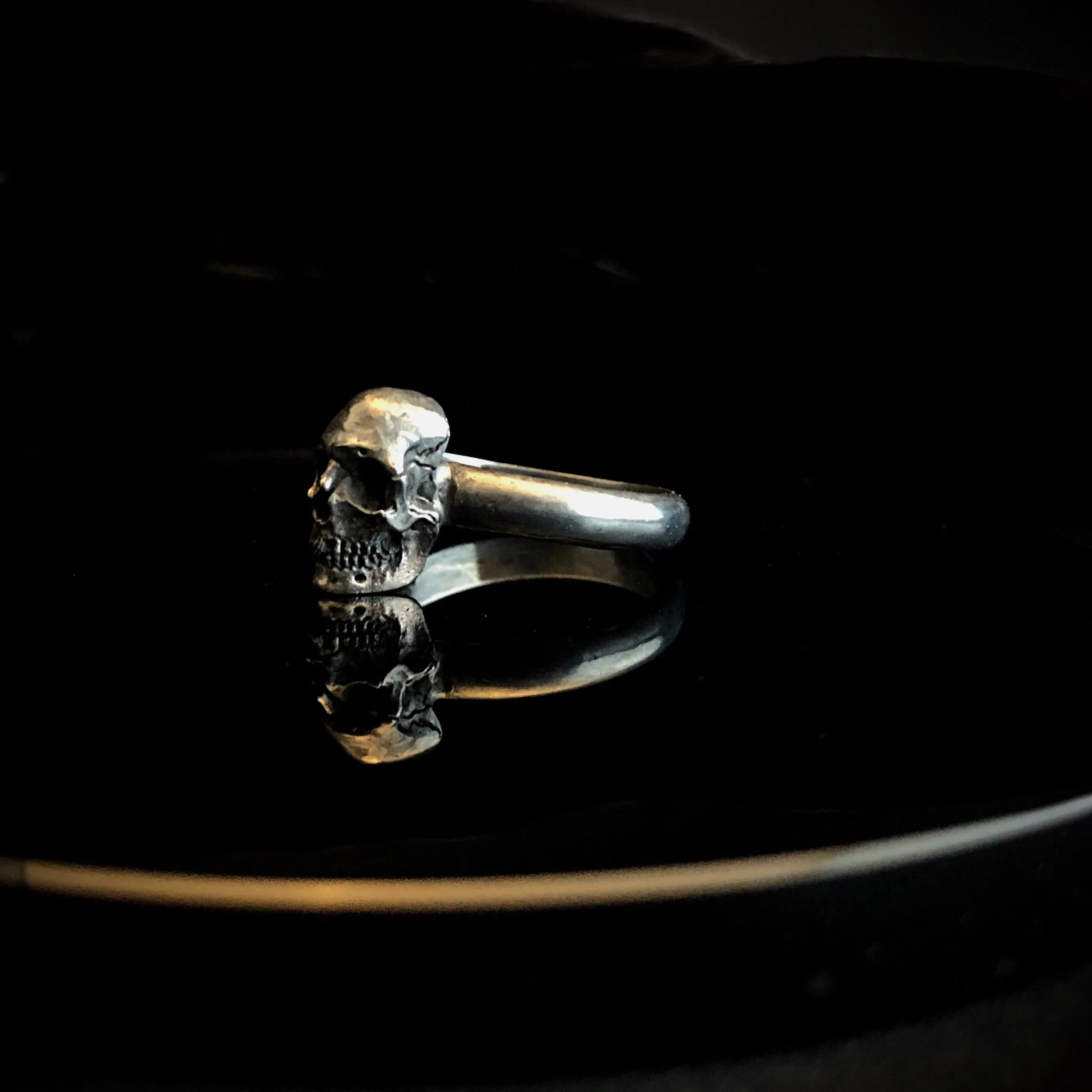 Full Skull Band Ring