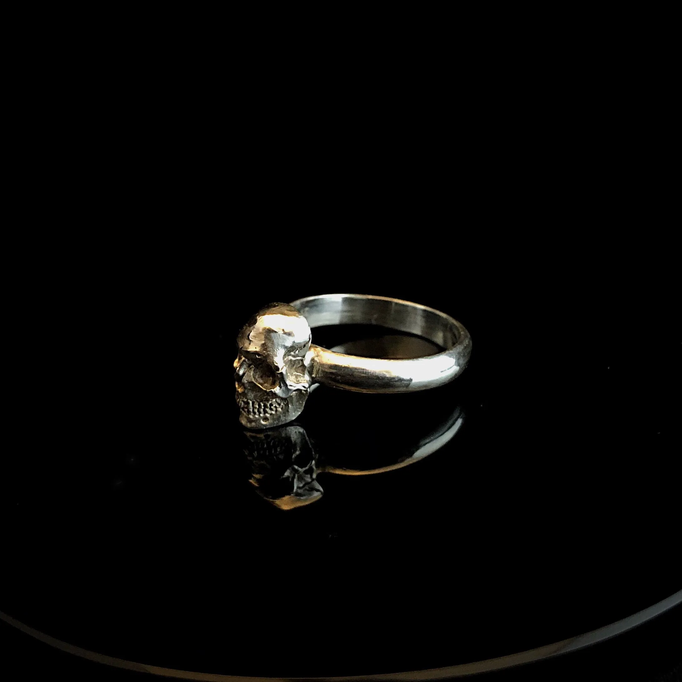 Full Skull Band Ring