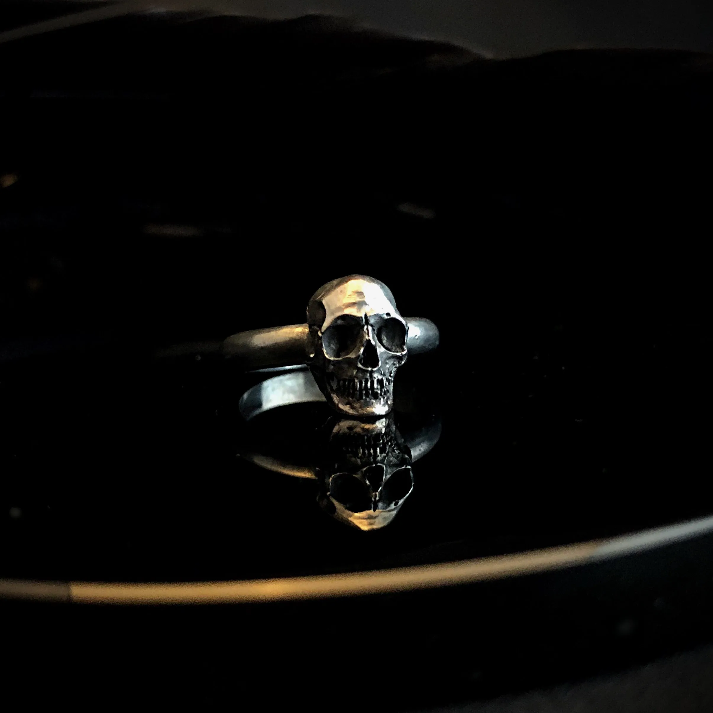 Full Skull Band Ring