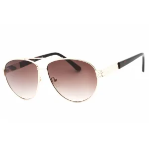 Guess Factory Women's Sunglasses - Gold Metal Full Rim Frame | GF0414 32F