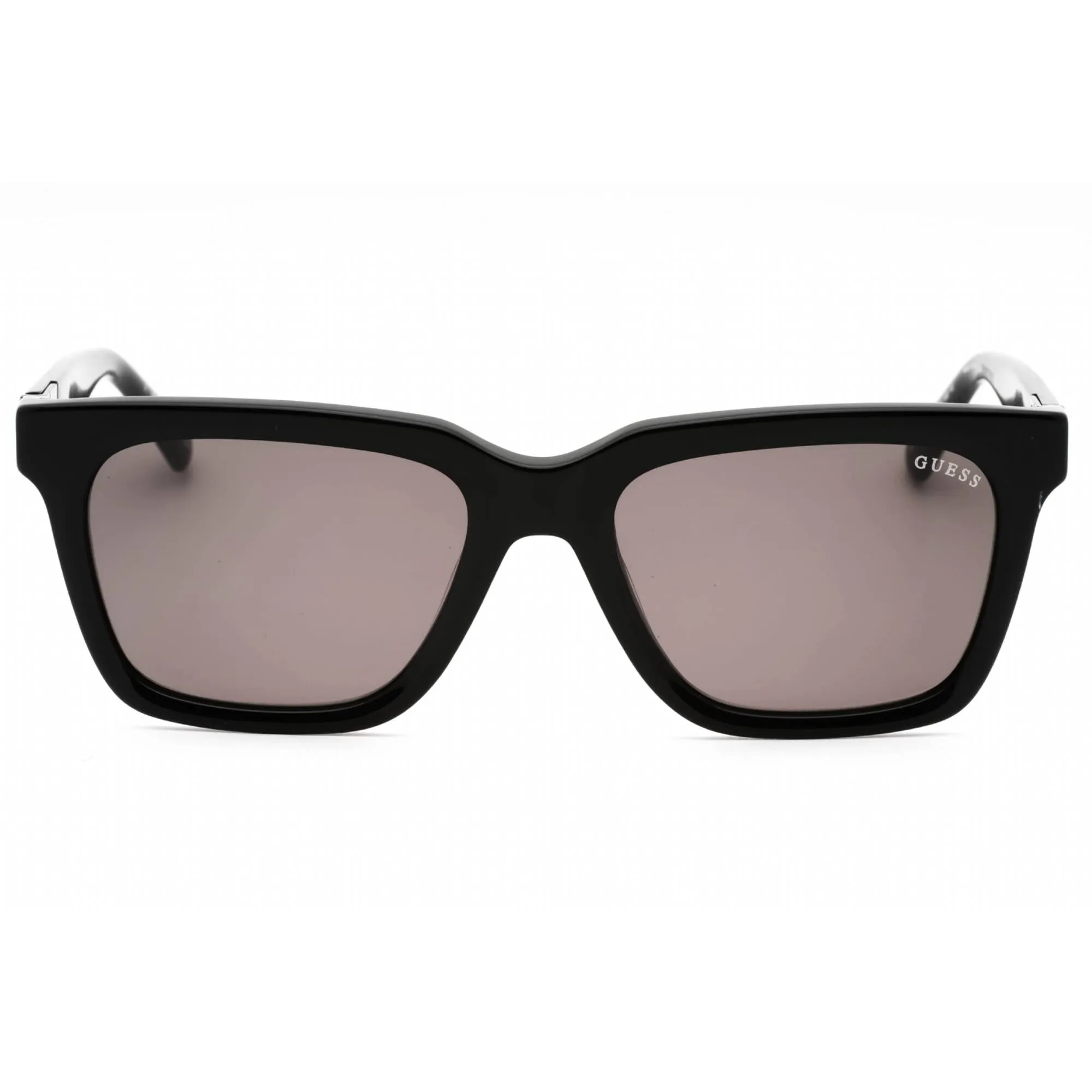 Guess Men's Sunglasses - Black/Other Plastic Square Frame Smoke Lens | GU00064 05A