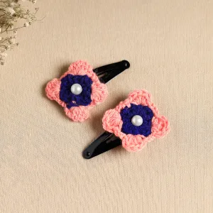 Handcrafted Crochet Tik-Tak Hair Clip (set of 2) 02