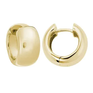 Huggie Hoop Earrings, 14Kt