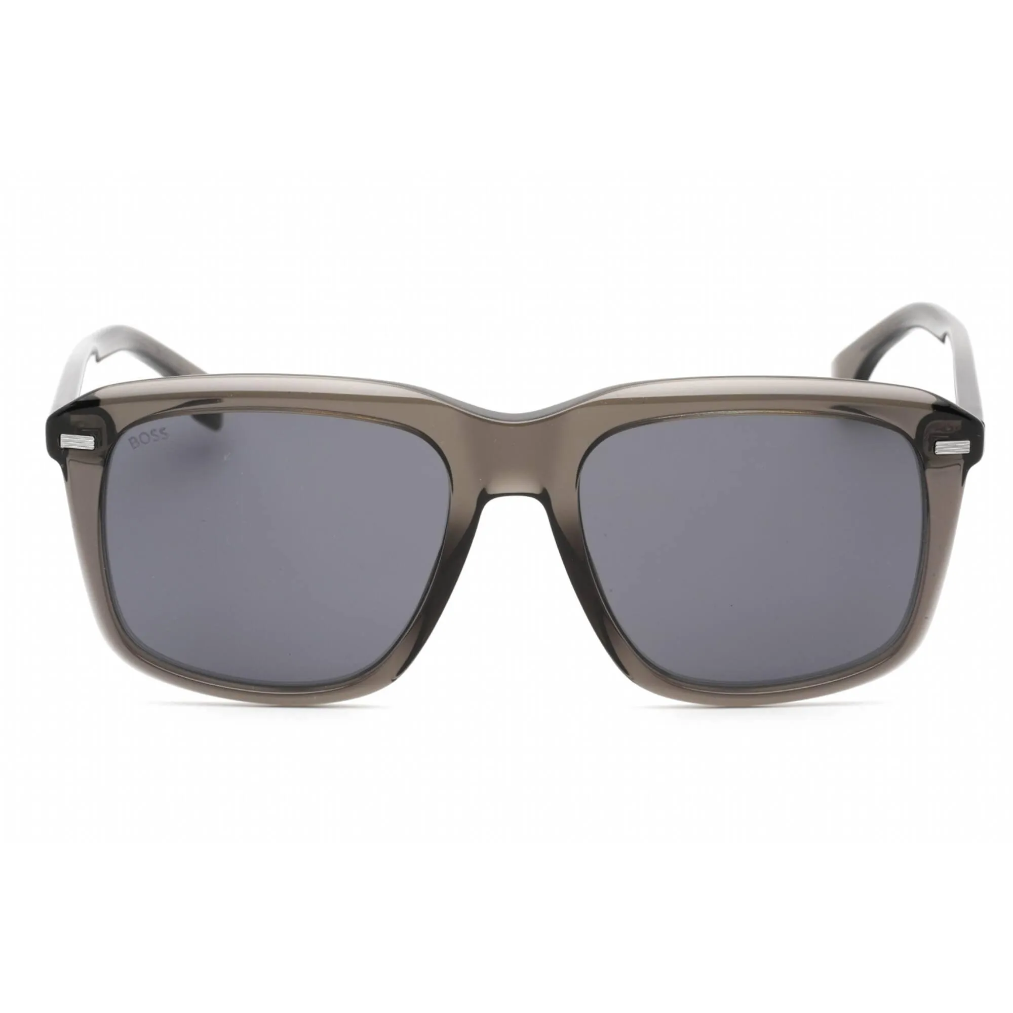 Hugo Boss Men's Sunglasses - Grey Lens Plastic Square Shape Frame | BOSS 1420/S 0KAC