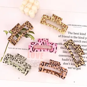 Leopard Claw Clip