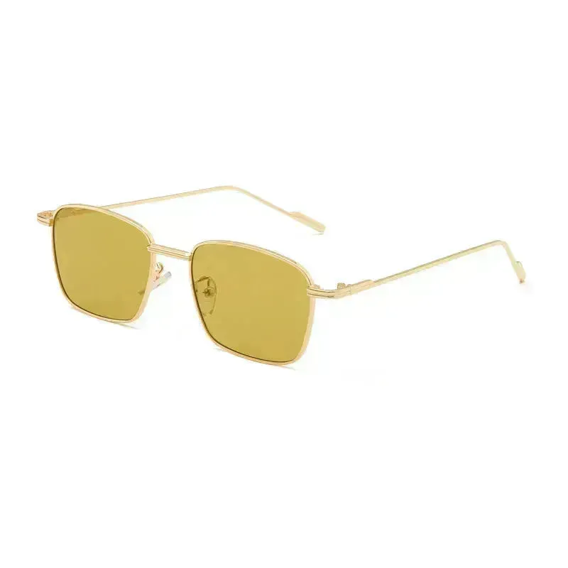 Metal Small Frame Fashionable Versatile Sunglasses