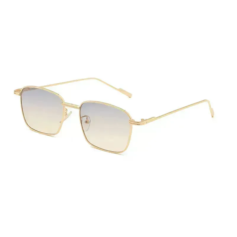 Metal Small Frame Fashionable Versatile Sunglasses