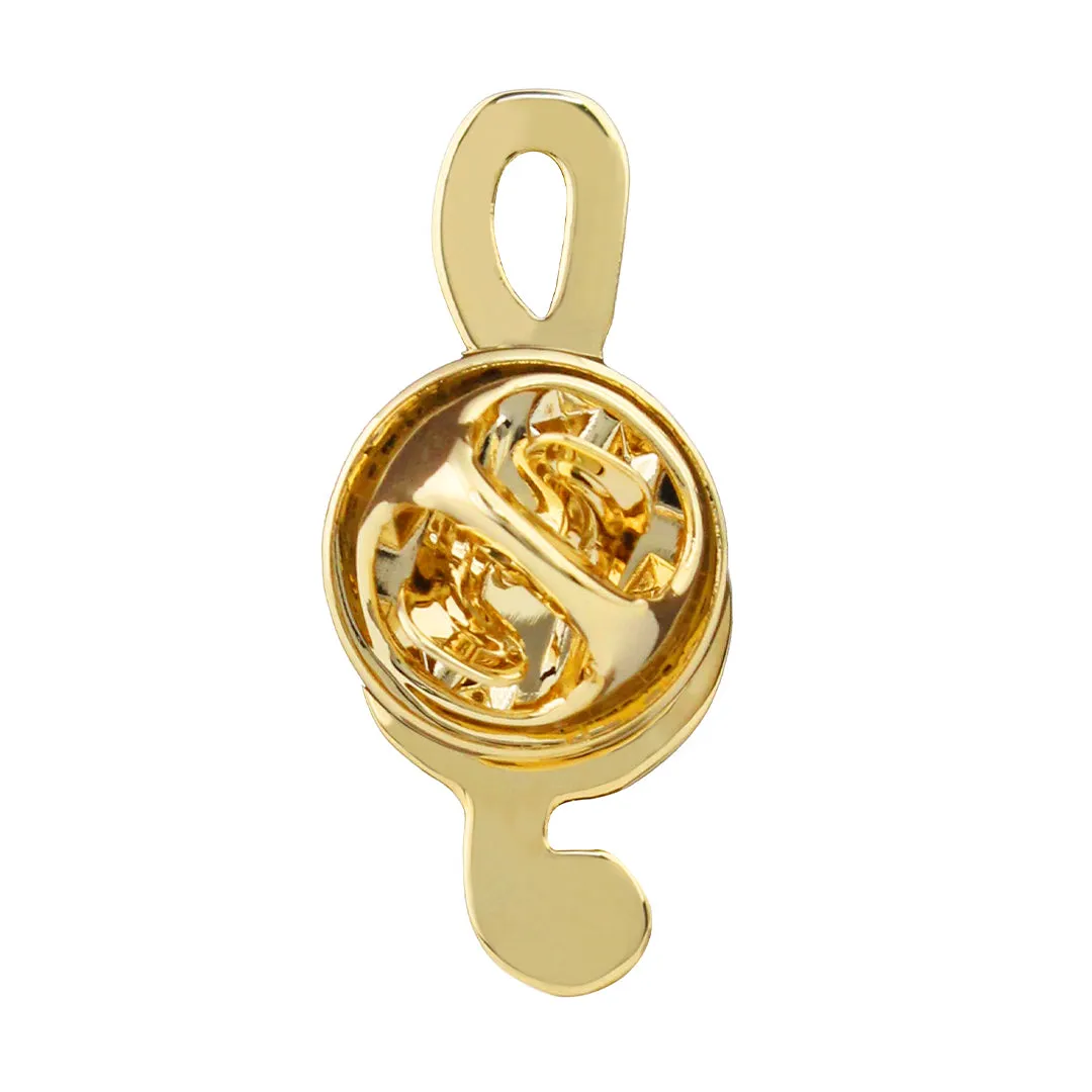 Peluche Symbol of Musi Gold Lapel Pin