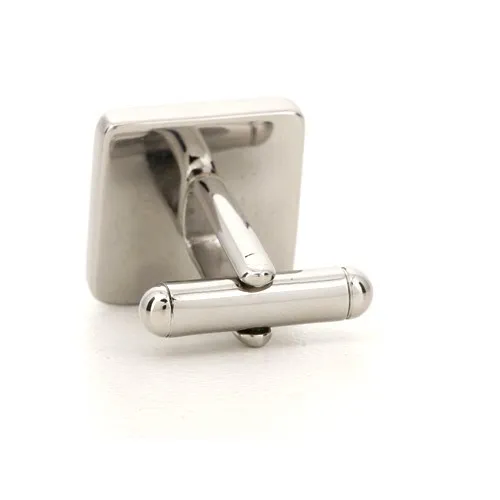 Personalised Engraved Square Silver Cufflinks