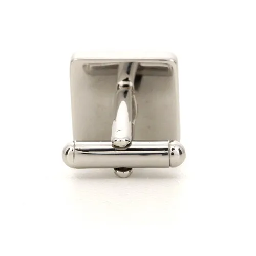 Personalised Engraved Square Silver Cufflinks