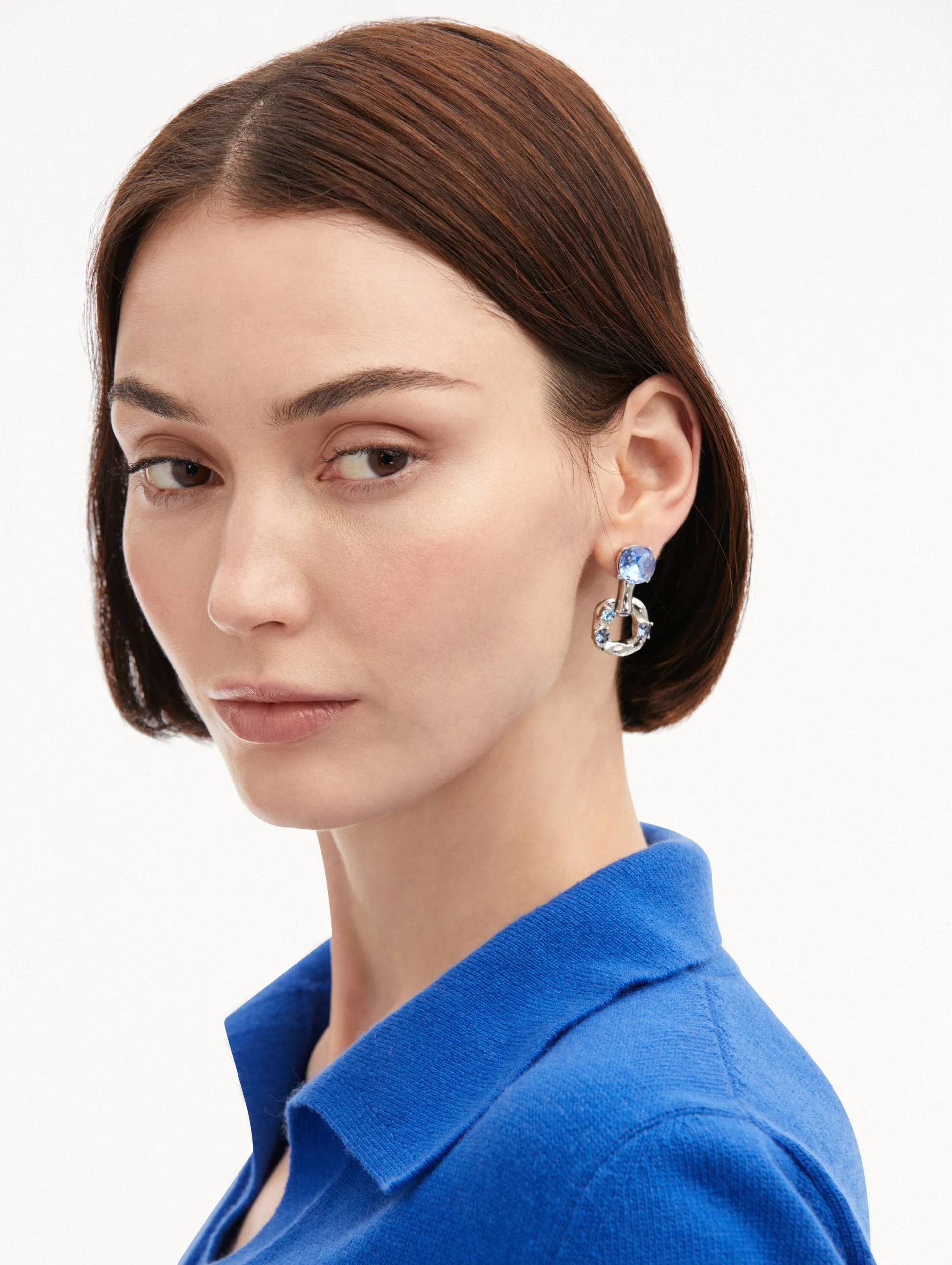 Scramble Chain-Link Earrings