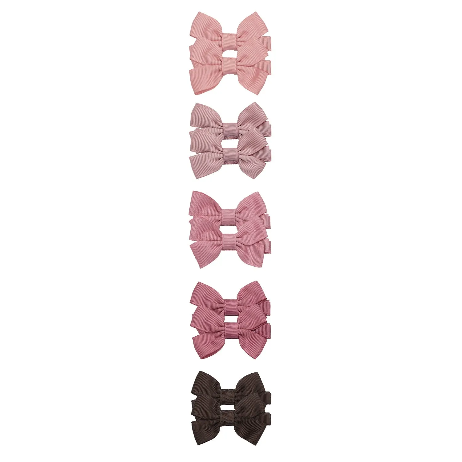 Soft Backed Beautiful Baby Hair Bows (25 pairs / 50 pcs)