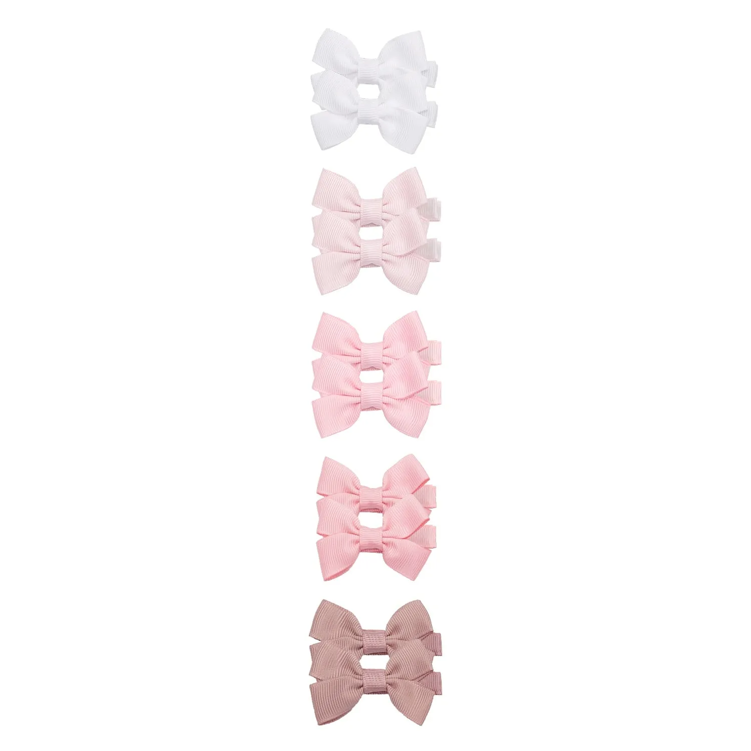 Soft Backed Beautiful Baby Hair Bows (25 pairs / 50 pcs)