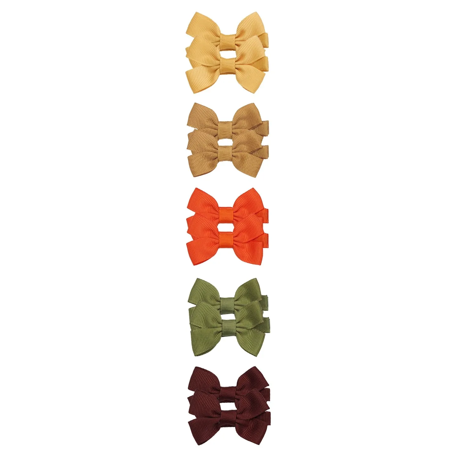 Soft Backed Beautiful Baby Hair Bows (25 pairs / 50 pcs)