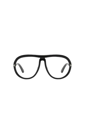 Tab Black Clear Glasses