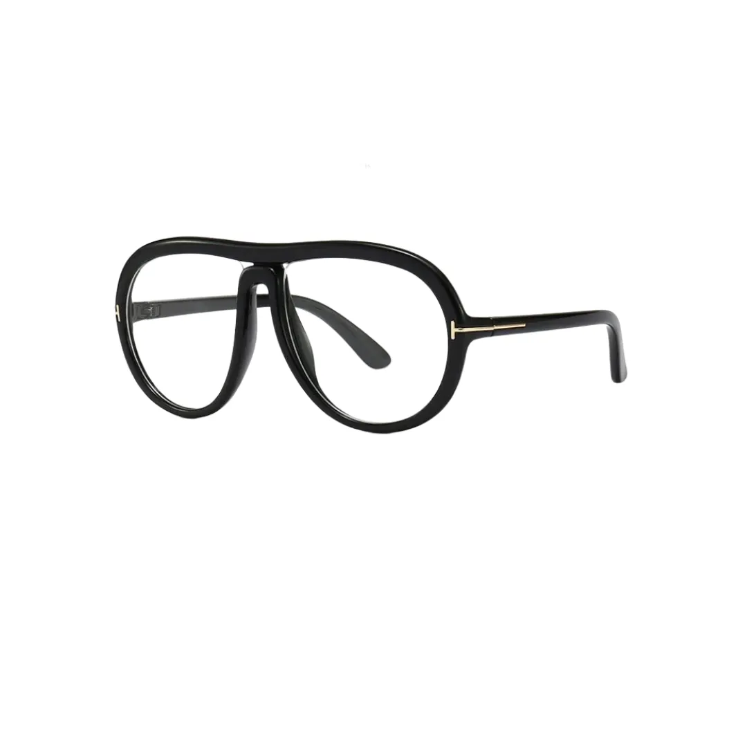 Tab Black Clear Glasses