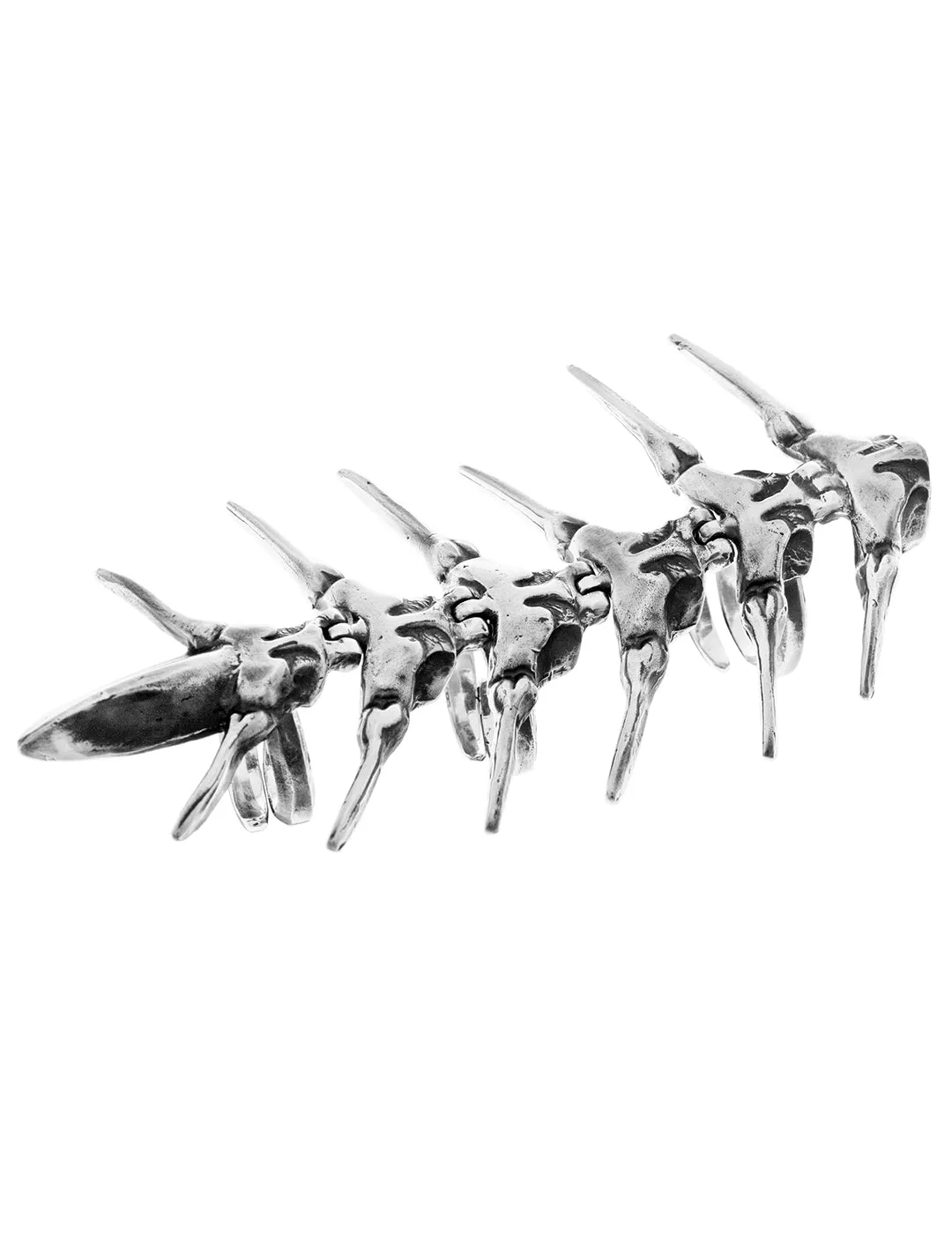 The Centipede Articulated Ring by Costume Therapy