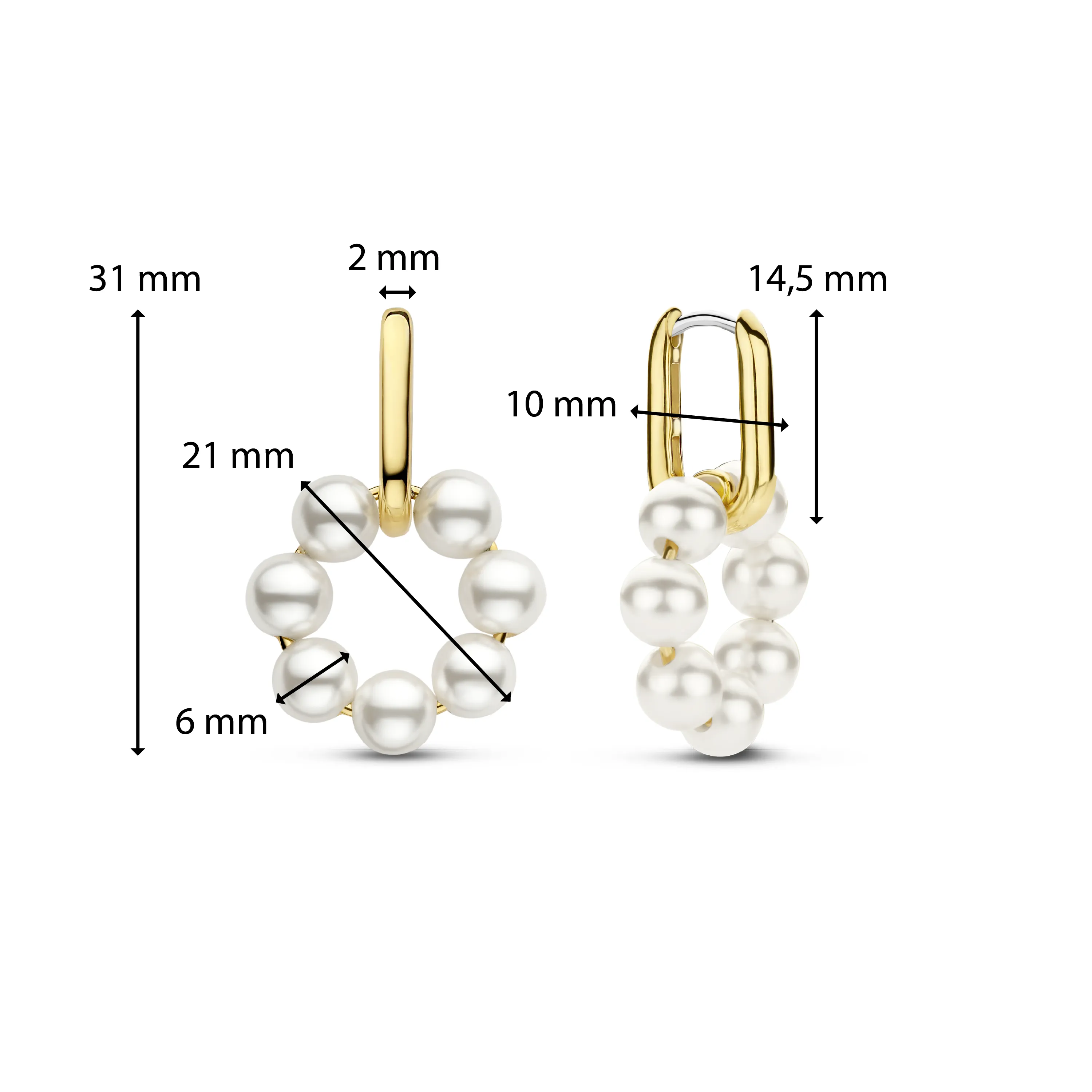 TI SENTO Earrings 7936YP