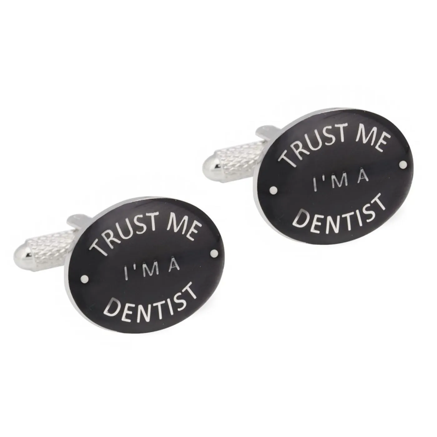 Trust Me I'm A Dentist Cufflinks