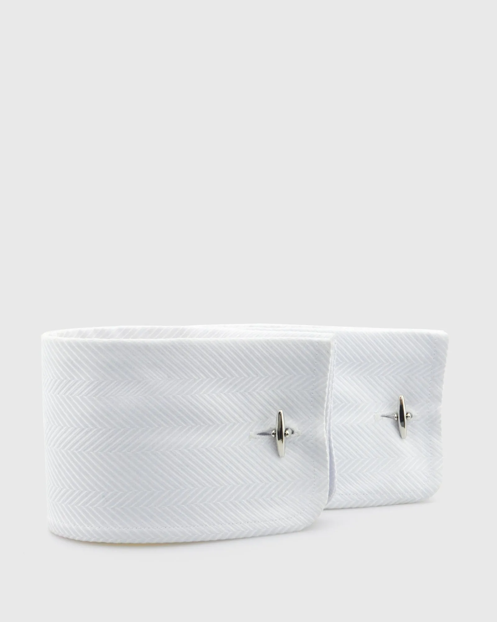 VINCENT & FRANKS VF20613A RHODIUM CUFFLINKS