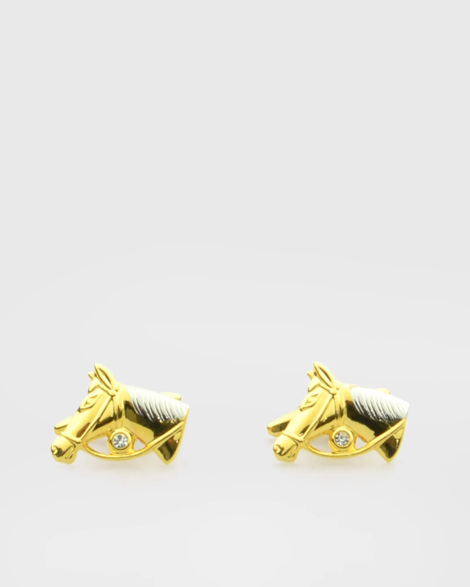 VINCENT & FRANKS VF20613C GOLD & RHODIUM CUFFLINKS