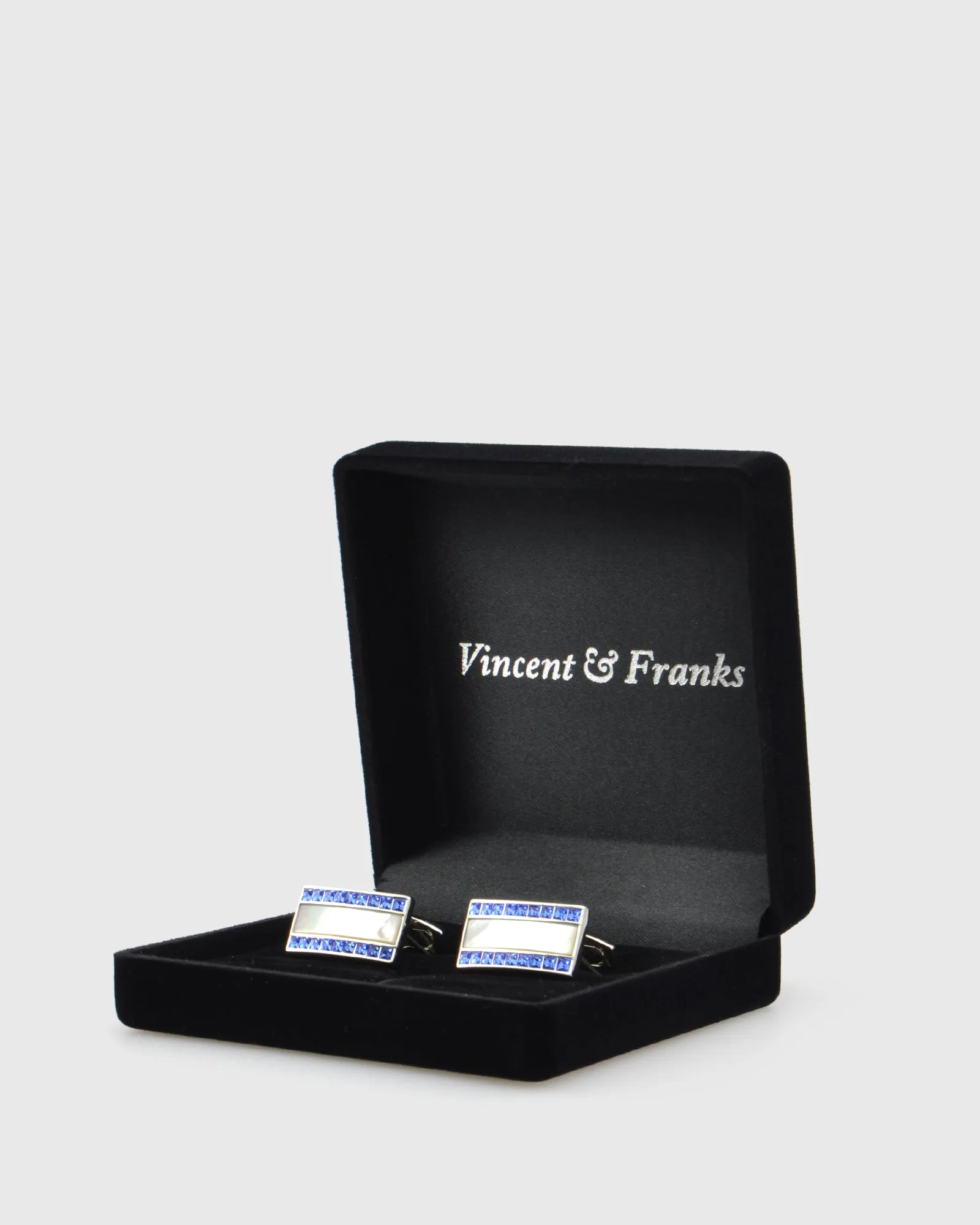 VINCENT & FRANKS VF23134REC MOP CUFFLINKS