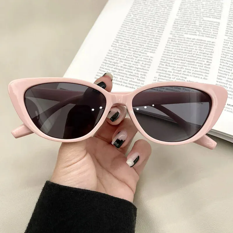 Vintage Classic Fashion Eye Men's Cat's Stylish Small Sunglasses